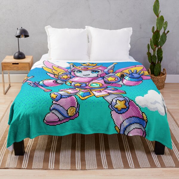 Item preview, "Mecha Princess" pixel art designed and sold by Retroperks.