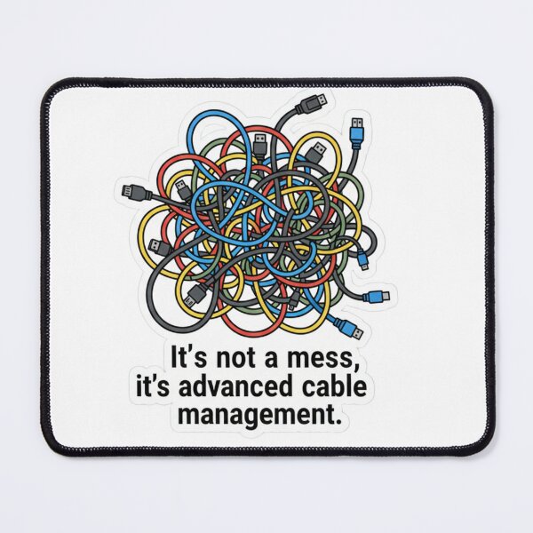 Item preview, Behind the Scenes: Cable Spaghetti Nightmare designed and sold by fabgemelck.
