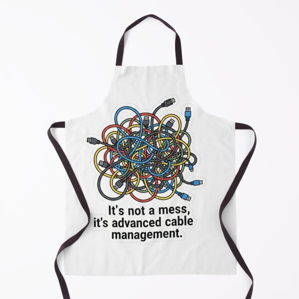 Item preview, Behind the Scenes: Cable Spaghetti Nightmare designed and sold by fabgemelck.