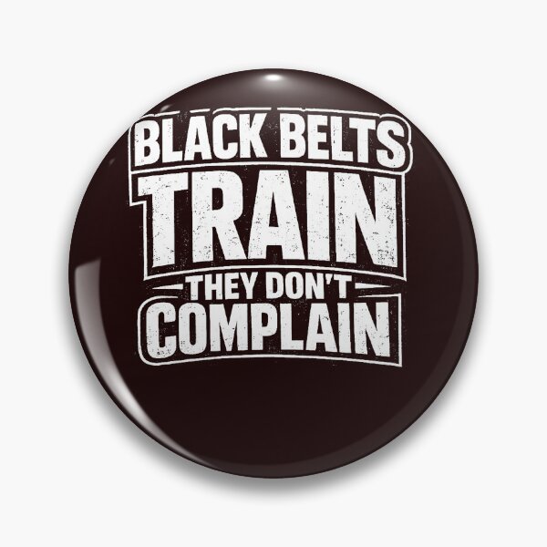 Item preview, Black Belts Train designed and sold by Sensei Speaks Designs.