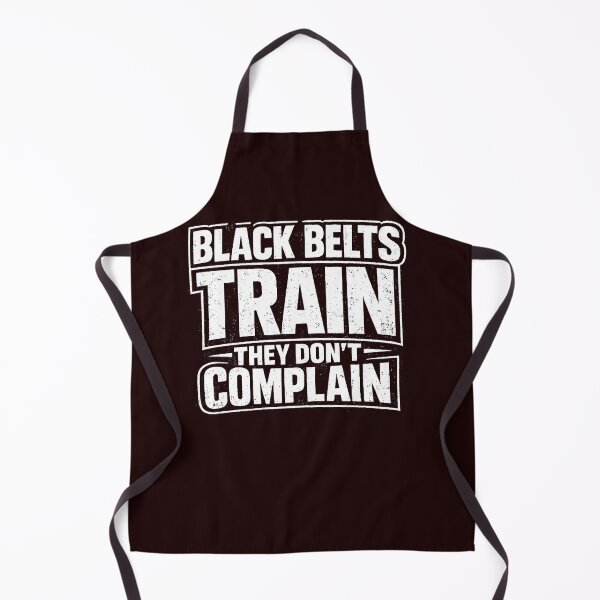 Item preview, Black Belts Train designed and sold by Sensei Speaks Designs.