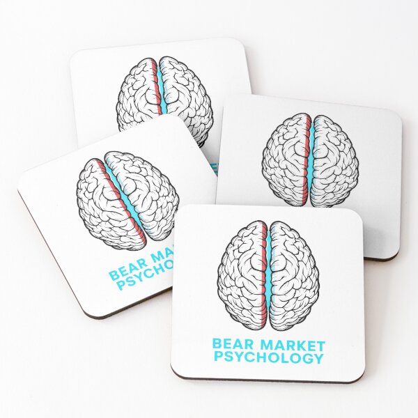 Item preview, Bear Market Psychology Trader Shirt designed and sold by KapiPrint.