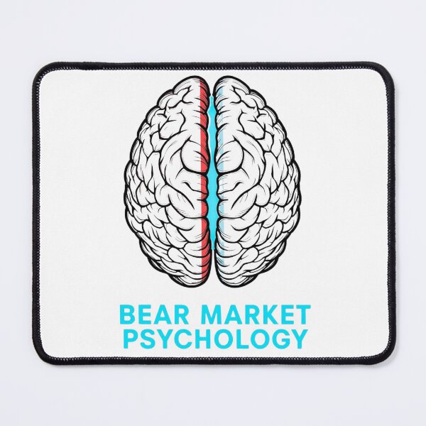 Item preview, Bear Market Psychology Trader Shirt designed and sold by KapiPrint.