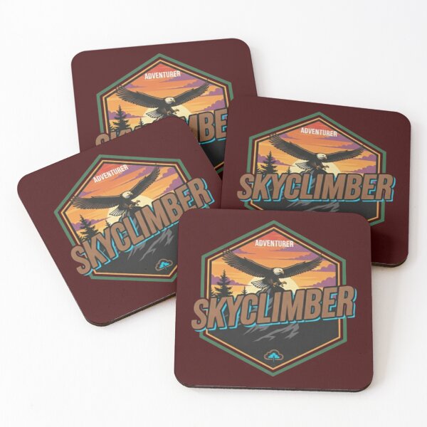 Item preview, Wilderness Spirit – Eagle & Sunset Badge designed and sold by Dogandesighn.