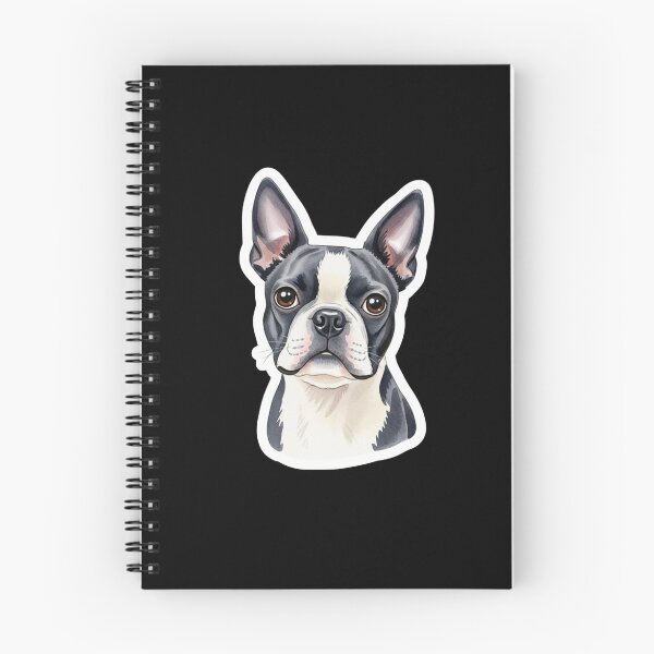 Item preview, Boston Terrier dog water color designed and sold by saphira-art.
