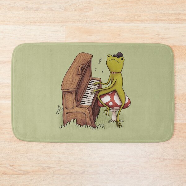 Item preview, Frog Playing Piano designed and sold by SophieCorrigan.