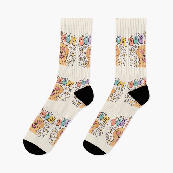 Item preview, Cute Golden Retriever Dog Mom Retro Floral designed and sold by DesigonDesigner.