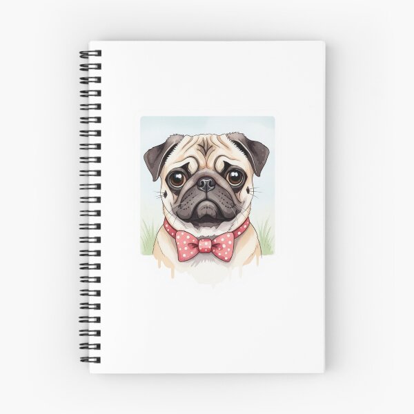 Item preview, Pug dog water color designed and sold by saphira-art.