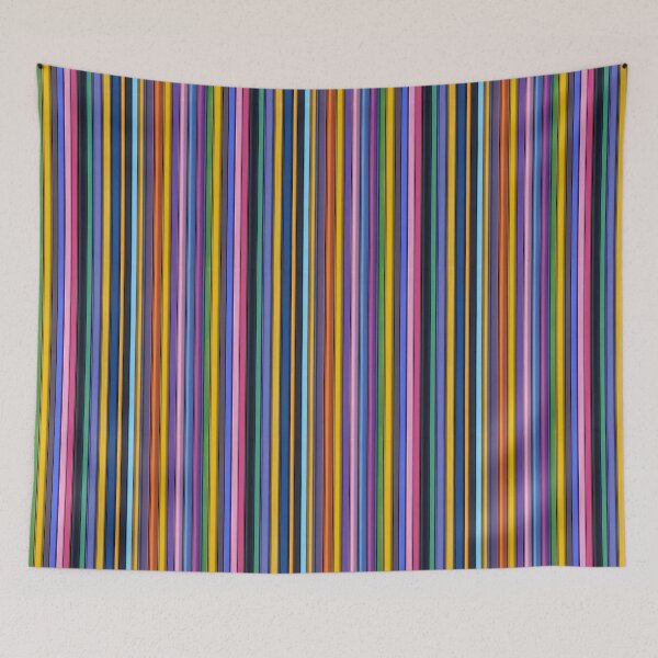 Item preview, Colorful Vertical Stripe Pattern designed and sold by bubblegoth.