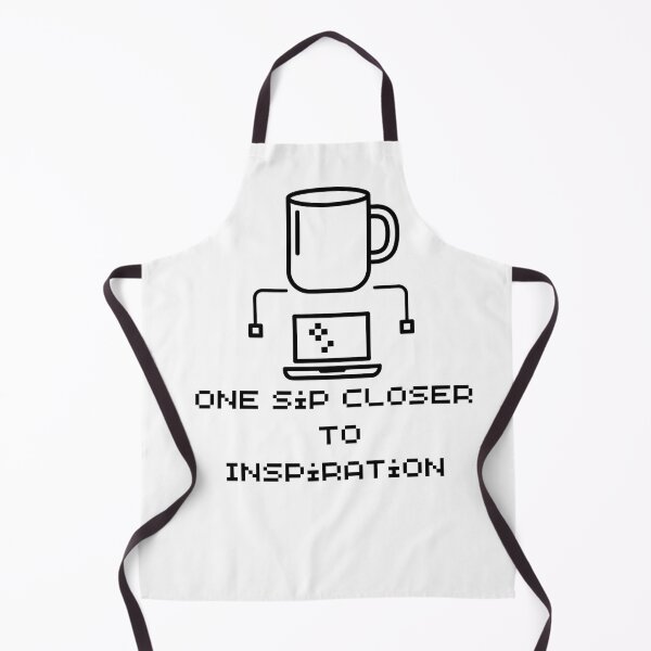 Item preview, One Sip Closer To Inspiration Programmer Coder Writer Student Creative Work Desk Coffee Lover Gift designed and sold by Yassine Line Studio.