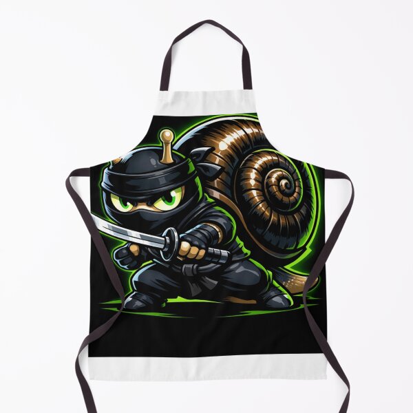Item preview, Ninja Snail Warrior Cartoon Character designed and sold by novyron.
