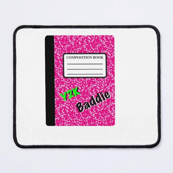 Item preview, Y2K Baddie Green and Pink Composition Book Sticker Year 2000 Baddie Sticker  designed and sold by OneCatShop.