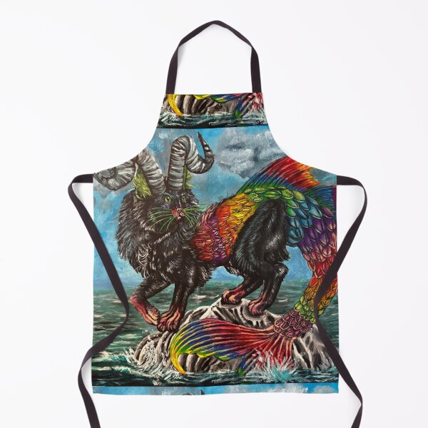 Item preview, Rainbow Fish-Cat with Horns designed and sold by Camix-GirARTS.