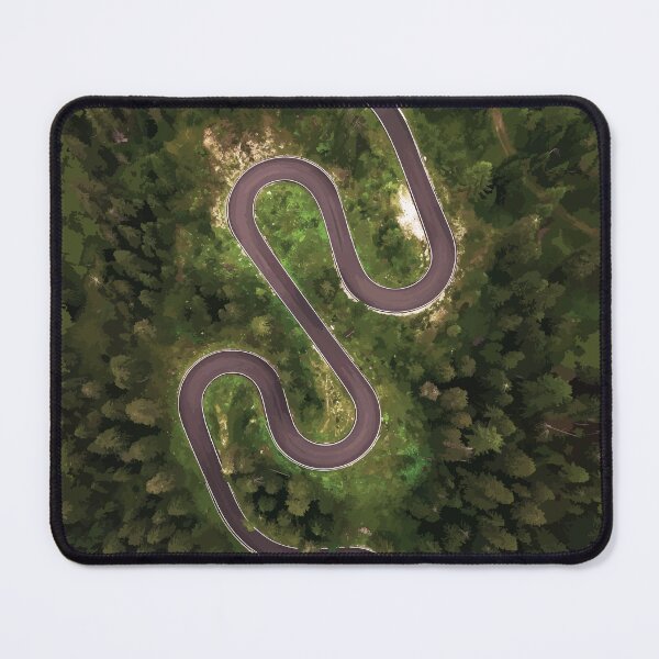 Item preview, Winding Mountain Road Through Dense Forest designed and sold by Arturo Daniel Garcia Palomo.