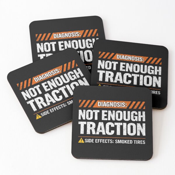 Item preview, Diagnosis Not Enough Traction Funny Drag Racing Burnout designed and sold by CarantinedChaos.
