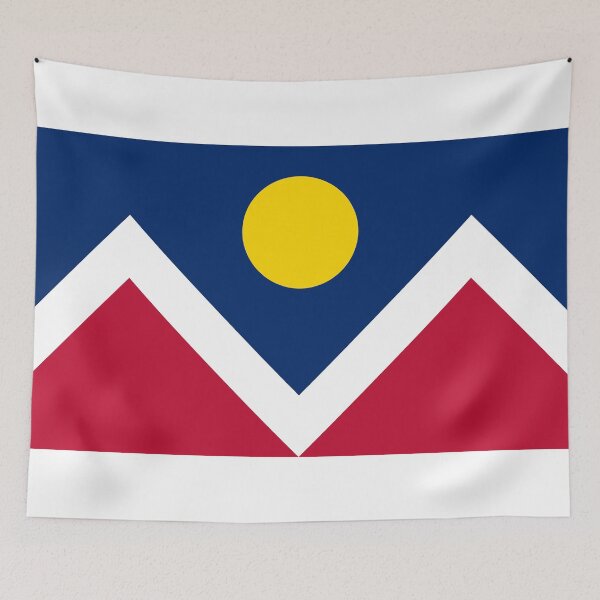 Item preview, Denver Flag - Mile High City Pride & Colorado Rockies Heritage designed and sold by NTGUILTY.