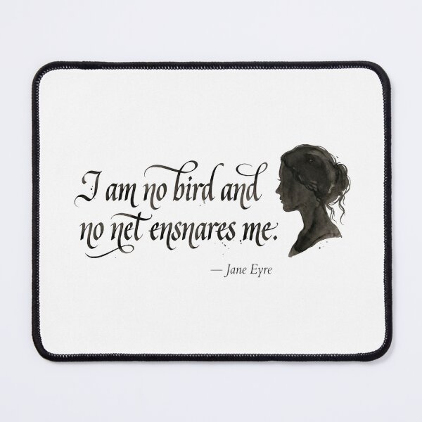 Item preview, I Am No Bird And No Net Ensnares Me Jane Eyre Script designed and sold by Fenay Designs.