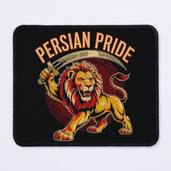 Item preview, Persian Pride Lion & Sword Vintage Persian Heritage designed and sold by maseno.