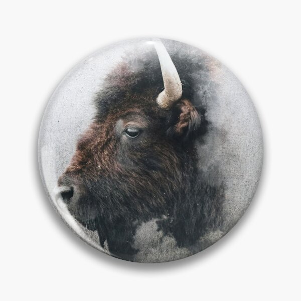 Item preview, Majestic Bison Portrait  designed and sold by Tim Dusenberry.