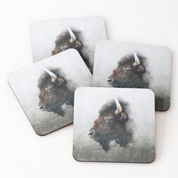 Item preview, Majestic Bison Portrait  designed and sold by Tim Dusenberry.