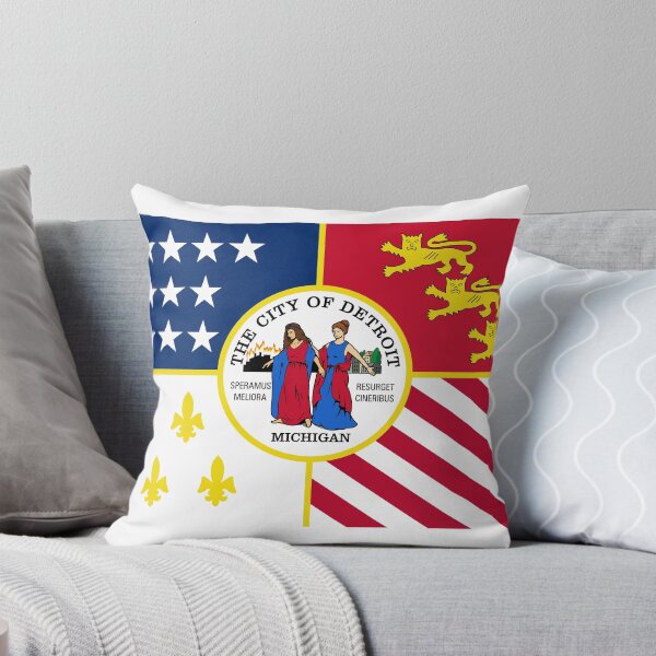 Item preview, Detroit Flag - Motor City Pride & Michigan Urban Heritage designed and sold by NTGUILTY.