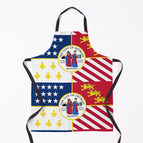 Item preview, Detroit Flag - Motor City Pride & Michigan Urban Heritage designed and sold by NTGUILTY.