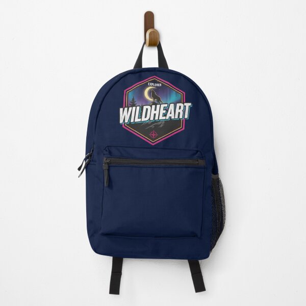 Item preview, Wildheart Explorer – Aurora Wilderness Badge Design designed and sold by Dogandesighn.