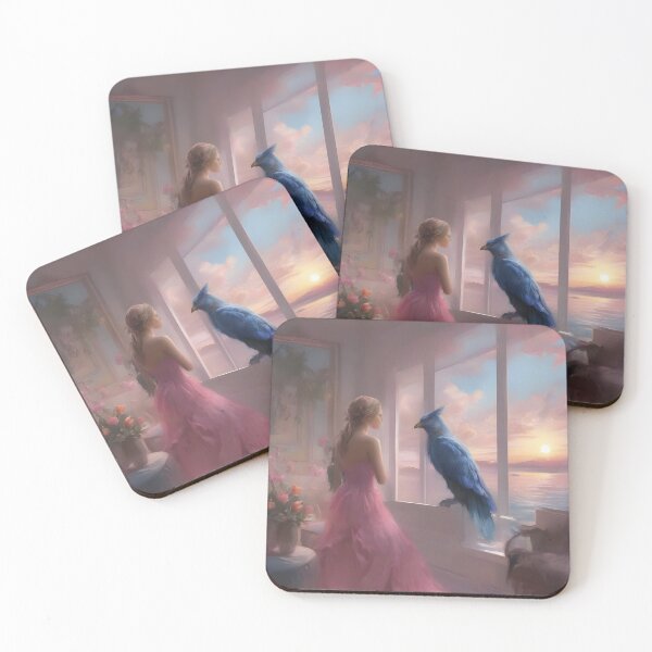 Item preview, The magic of the pink haze and the call of heavenly freedom designed and sold by KunstGeist.