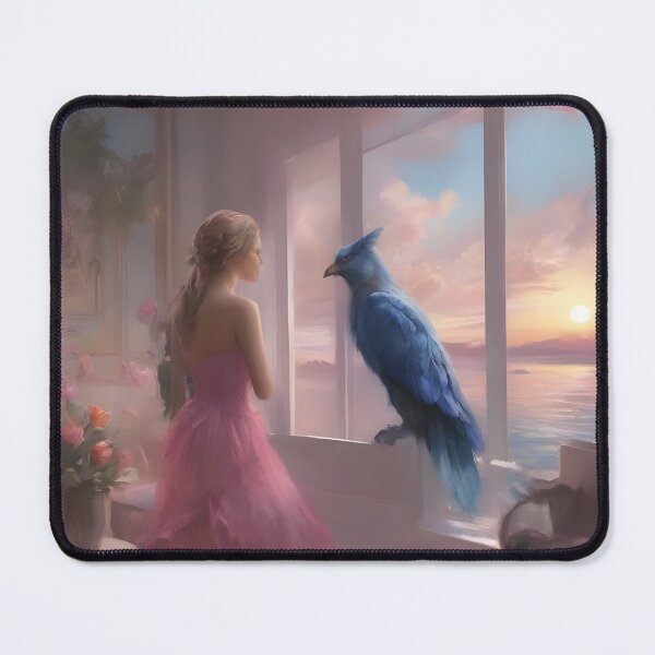 Item preview, The magic of the pink haze and the call of heavenly freedom designed and sold by KunstGeist.