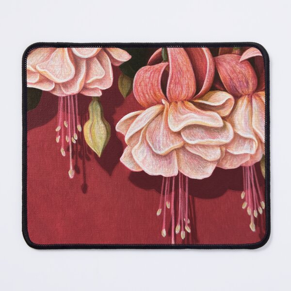 Item preview, Summer Fuchsias (fine art) designed and sold by IllustriDesign.