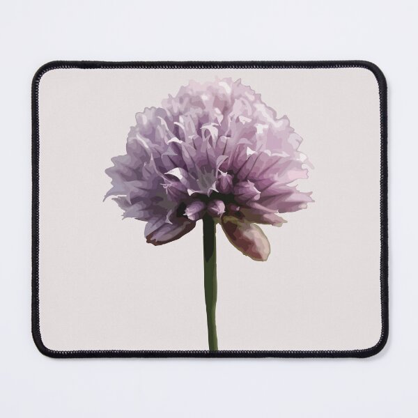 Item preview, Purple Chive Flower Botanical Illustration designed and sold by Arturo Daniel Garcia Palomo.