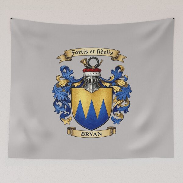 Item preview, The Bryan Family Coat of Arms designed and sold by BagTown Clans.