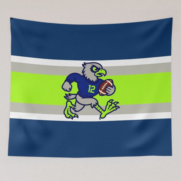 Item preview, Vintage Seahawk Cartoon Mascot designed and sold by Q Art & Design .