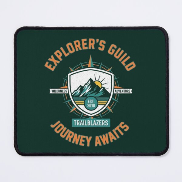 Item preview, Explorer’s Guild – Adventure Emblem for Trailblazers designed and sold by Dogandesighn.