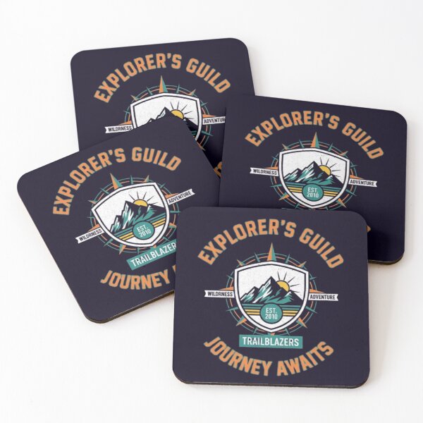 Item preview, Explorer’s Guild – Adventure Emblem for Trailblazers  designed and sold by Dogandesighn.