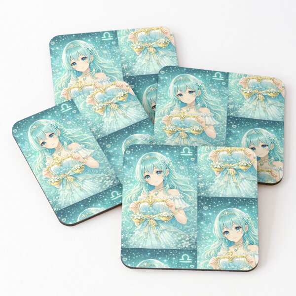 Item preview, Libra Anime Zodiac Girl – Cute Astrology Aesthetic Libra Art designed and sold by Bonitivity Zodiacs.
