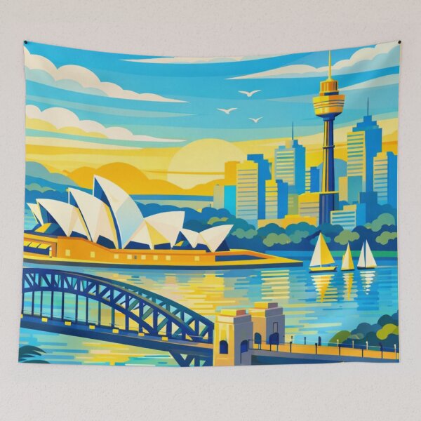 Item preview, Sydney Postcard  designed and sold by MatthewHeights.