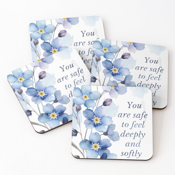 Item preview, Safe to Feel Deeply and Softly designed and sold by CoquetteLunaCo.