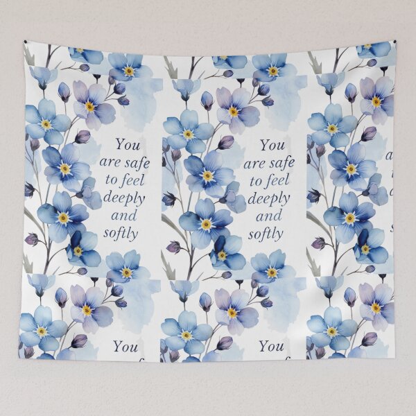 Item preview, Safe to Feel Deeply and Softly designed and sold by CoquetteLunaCo.