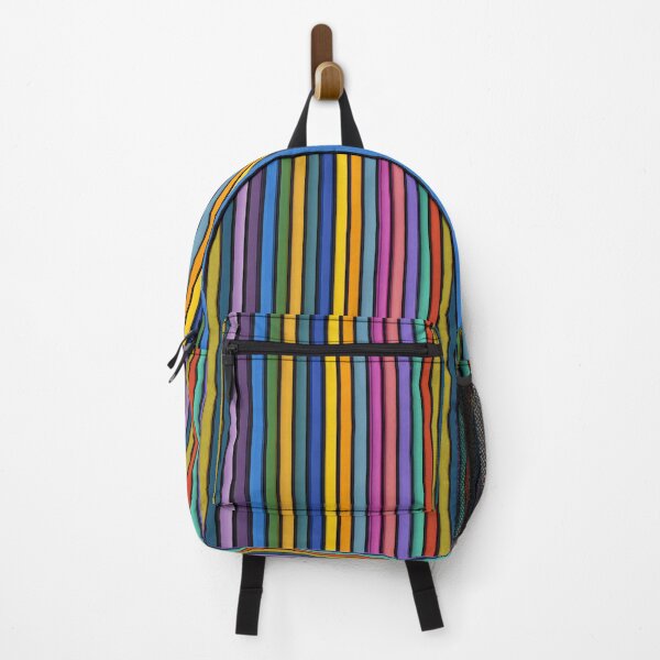 Item preview, Bold Colorful Vertical Stripe Pattern designed and sold by bubblegoth.
