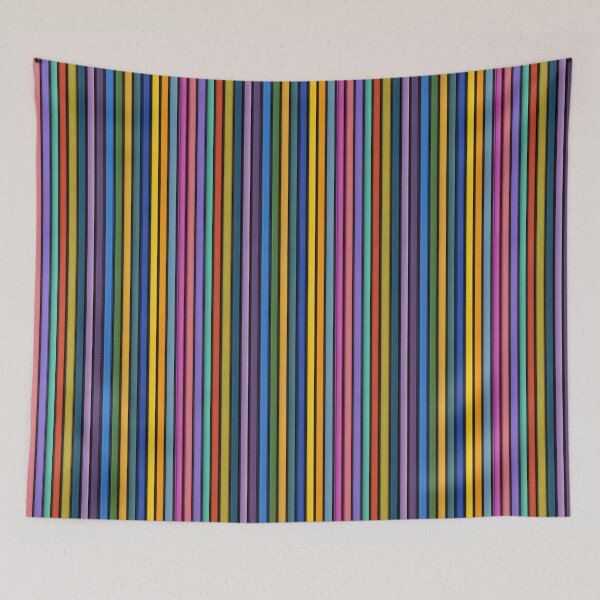 Item preview, Bold Colorful Vertical Stripe Pattern designed and sold by bubblegoth.