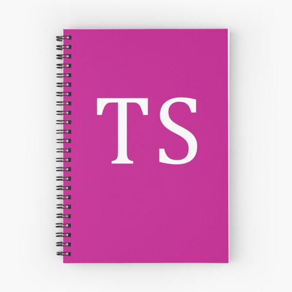 Item preview, TS Initials Monogram Elegant White Letters designed and sold by Jeallan Designs.