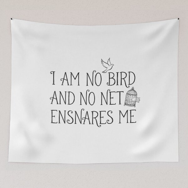 Item preview, I Am No Bird And No Net Ensnares Me Jane Eyre Birdcage designed and sold by Fenay Designs.