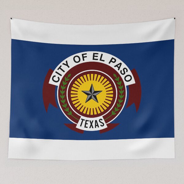 Item preview, El Paso Flag - Texas Sun City & Borderlands Pride designed and sold by NTGUILTY.