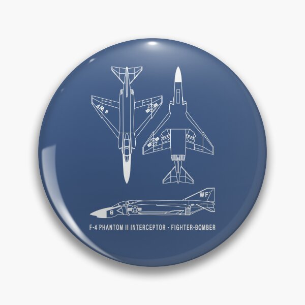 Item preview, F-4 Phantom II Jet Plane Blueprints Diagrams designed and sold by MilitaryMart.