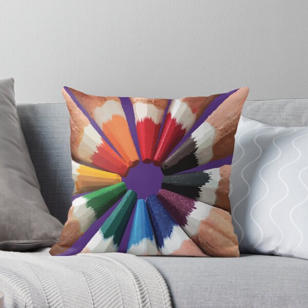Item preview, Color Pencils Arranged in Circular Pattern designed and sold by Arturo Daniel Garcia Palomo.