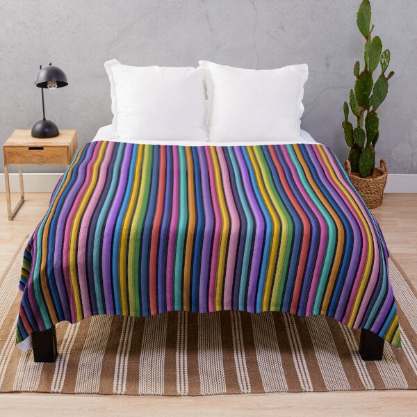 Item preview, Bold Multicolor Vertical Stripes Pattern designed and sold by bubblegoth.