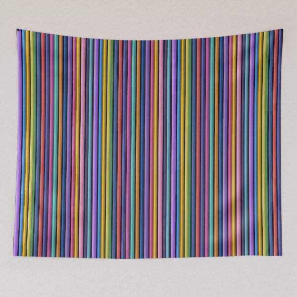 Item preview, Bold Multicolor Vertical Stripes Pattern designed and sold by bubblegoth.