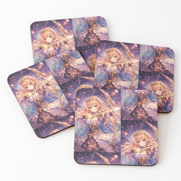 Item preview, Sagittarius Anime Zodiac Archer – Cute Astrology Aesthetic Sagittarius Art designed and sold by Bonitivity Zodiacs.