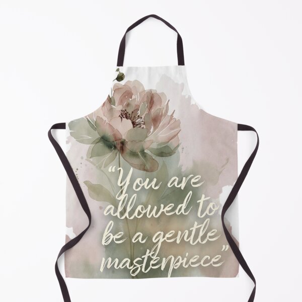 Item preview, Gentle Masterpiece Floral Quote designed and sold by CoquetteLunaCo.